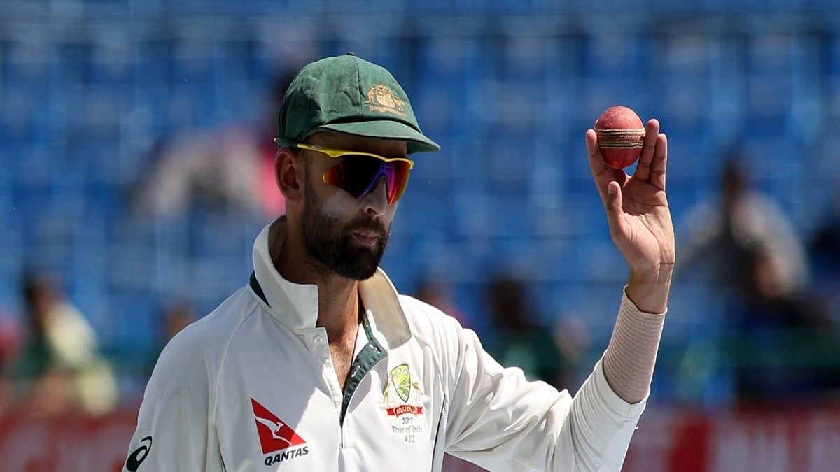 Nathan Lyon of Australia (Photo Courtesy: IANS)