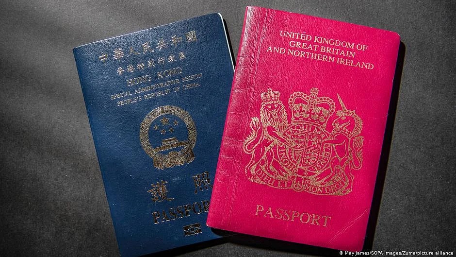China ceases recognition of British passports from Hong Kong