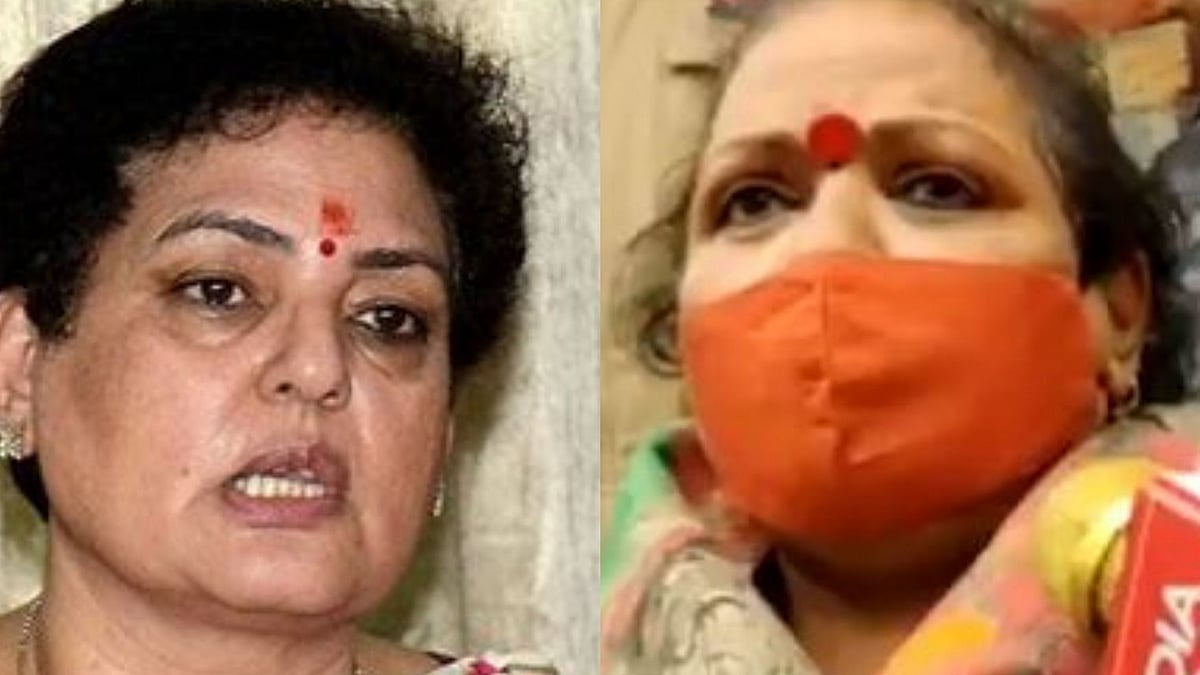 NCW chairperson Rekha Sharma (Left) and NCW member Chandramukhi Devi (Right)
