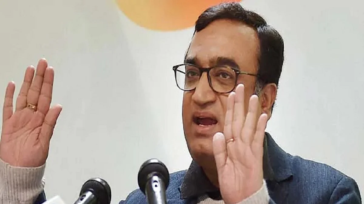 Congress spokesperson Ajay Maken (Photo Courtesy: Social Media)