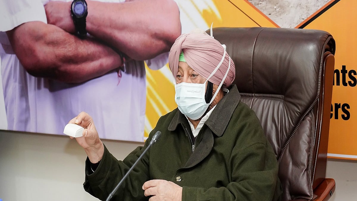 Punjab Chief Minister Capt Amarinder Singh