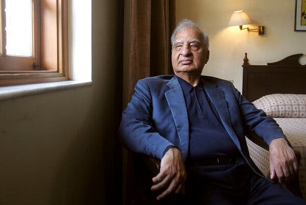Ved Mehta, the ‘writer’ who was blind’   