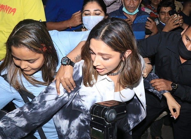 Deepika Padukone mobbed outside eatery, video goes viral
