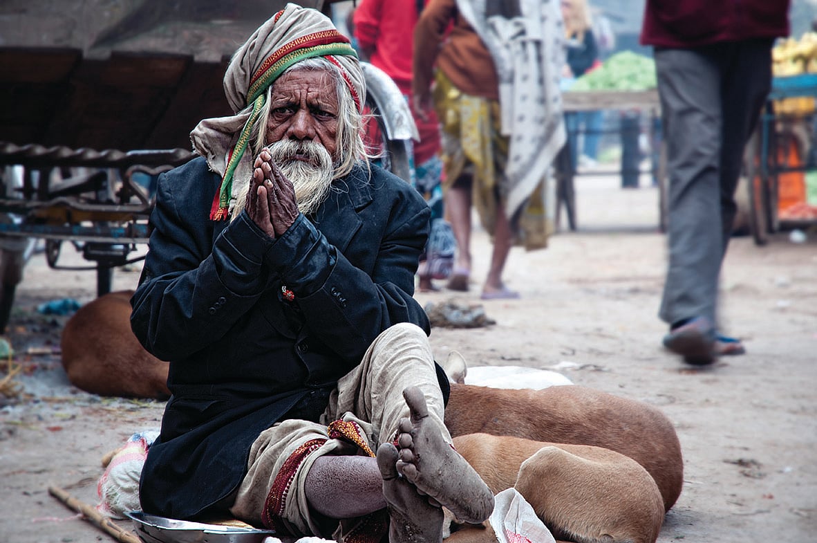 Can begging be deemed to be a crime?    