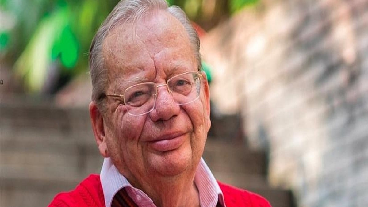 Indian author Ruskin Bond (Photo Courtesy: IANS)