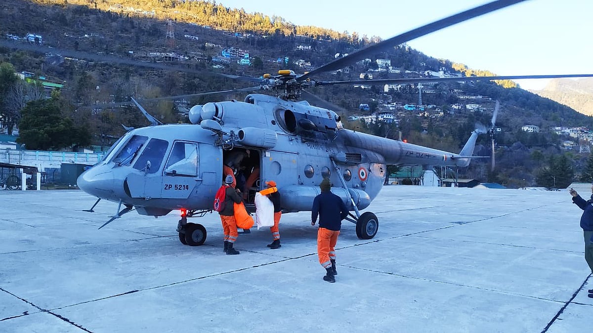 Uttarakhand disaster caused by landslide due to accumulation of snow, says CM; rescue operations continue