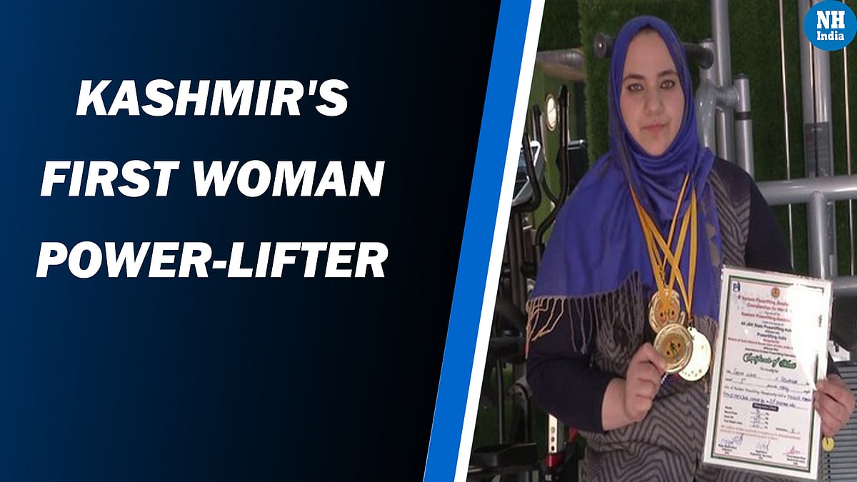 Meet Saima Ubaid, Kashmir’s first woman power-lifter