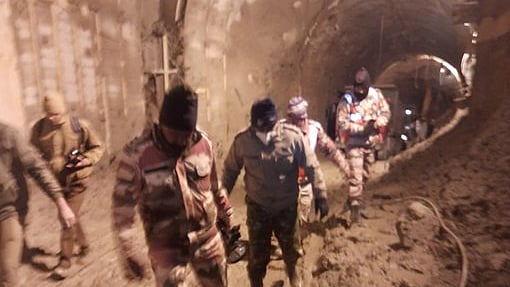Drilling operation launched at Tapovan tunnel to rescue trapped workers