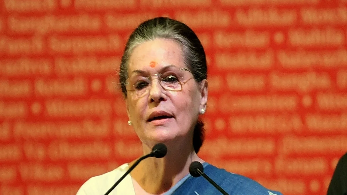 Congress president Sonia Gandhi (Photo Courtesy: IANS)