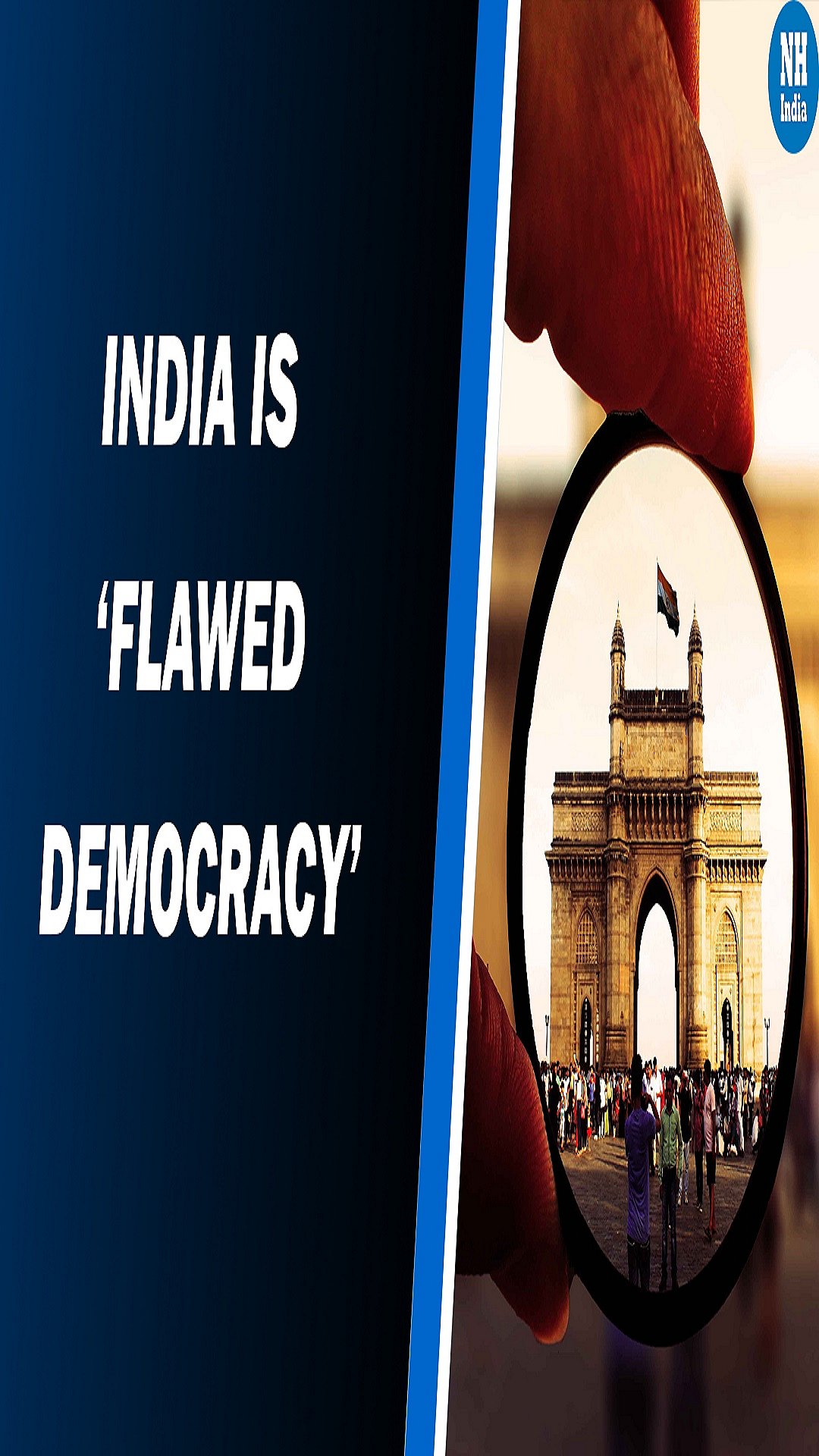 EIU classified India as ‘Flawed Democracy’, India slips 2 positions to 53rd spot 