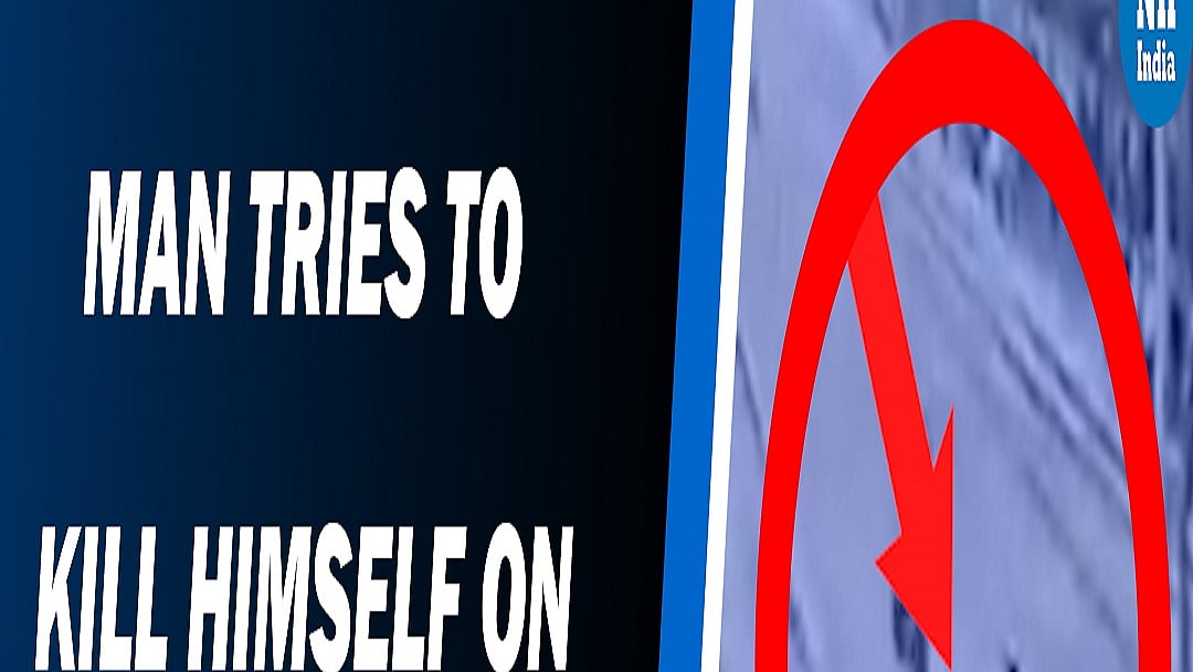  Man tries to kill himself on railway track, saved by brave officer   