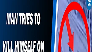 Man tries to kill himself on railway track, saved by brave officer