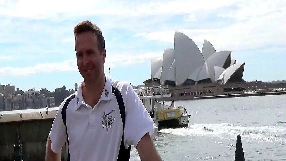  Former England captain Michael Vaughan (Photo Courtesy: IANS)