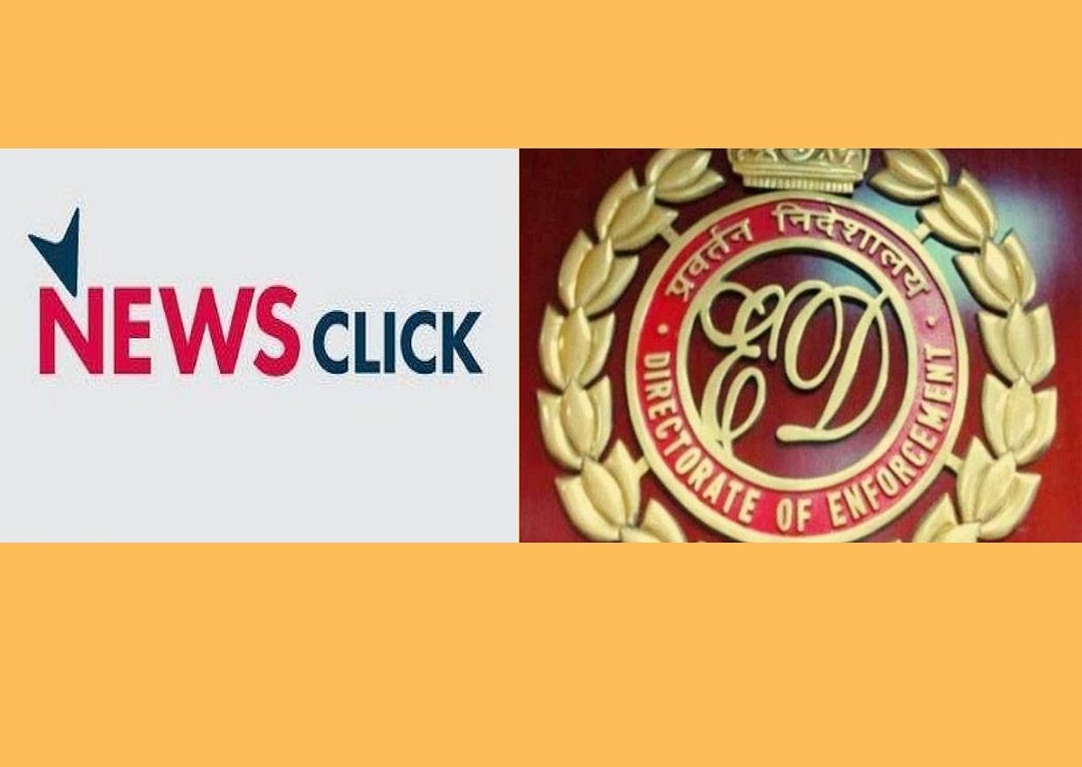 ED raids continue at NewsClick office; journalists’ bodies condemn move, call the raid ‘ominous’