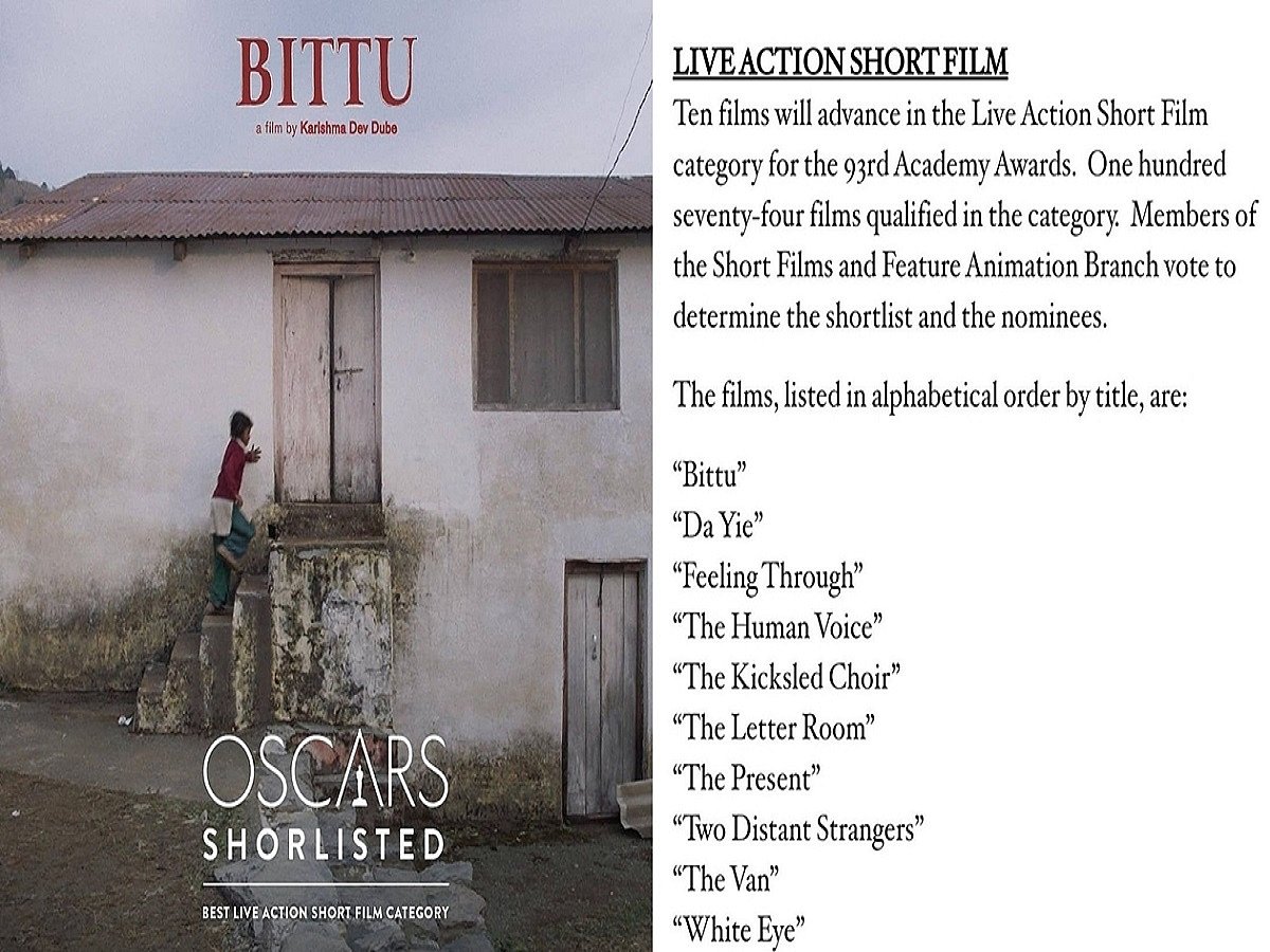 Oscars 2021: India’s ‘Bittu’ makes it to Live Action Short Film shortlist      