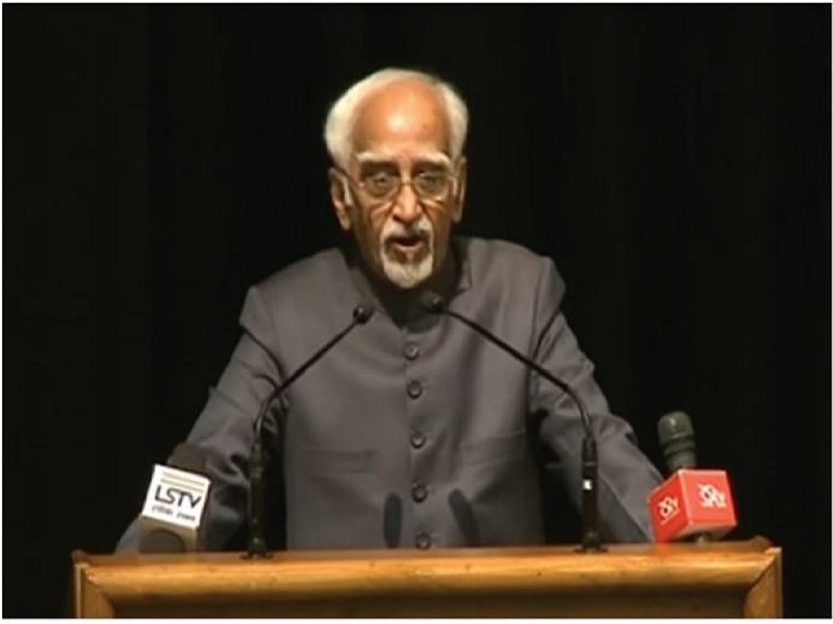 Parliament is not about space, it’s about ideas: Hamid Ansari