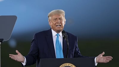 Former US President Donald Trump (IANS Photo)