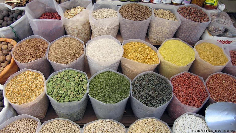 Stock of pulses with a vendor in New Delhi (NH Photo)
