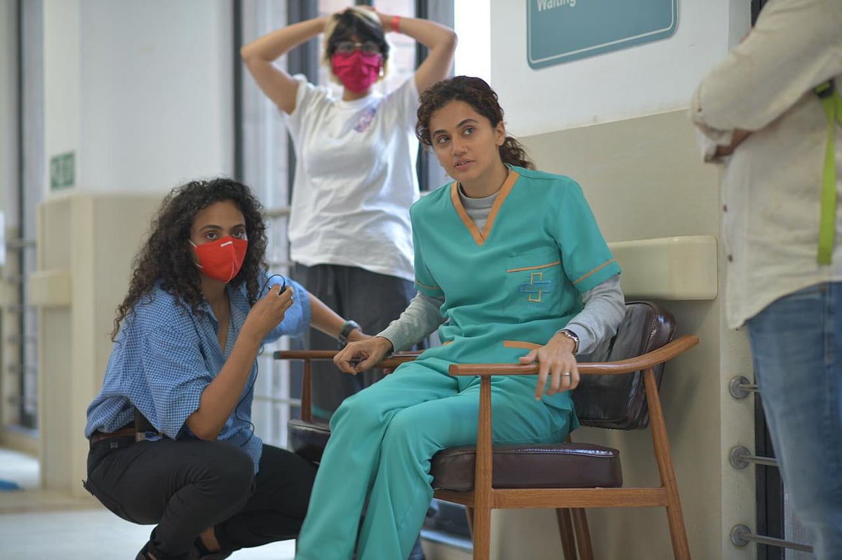 In pictures: Taapsee Pannu and Anurag Kashyap start shooting ‘Dobaaraa’