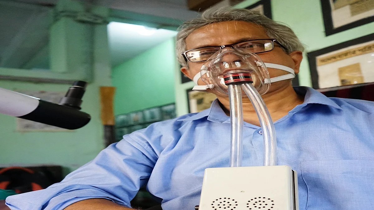 Kolkata based innovator’s all-purpose mask claims to make life easier