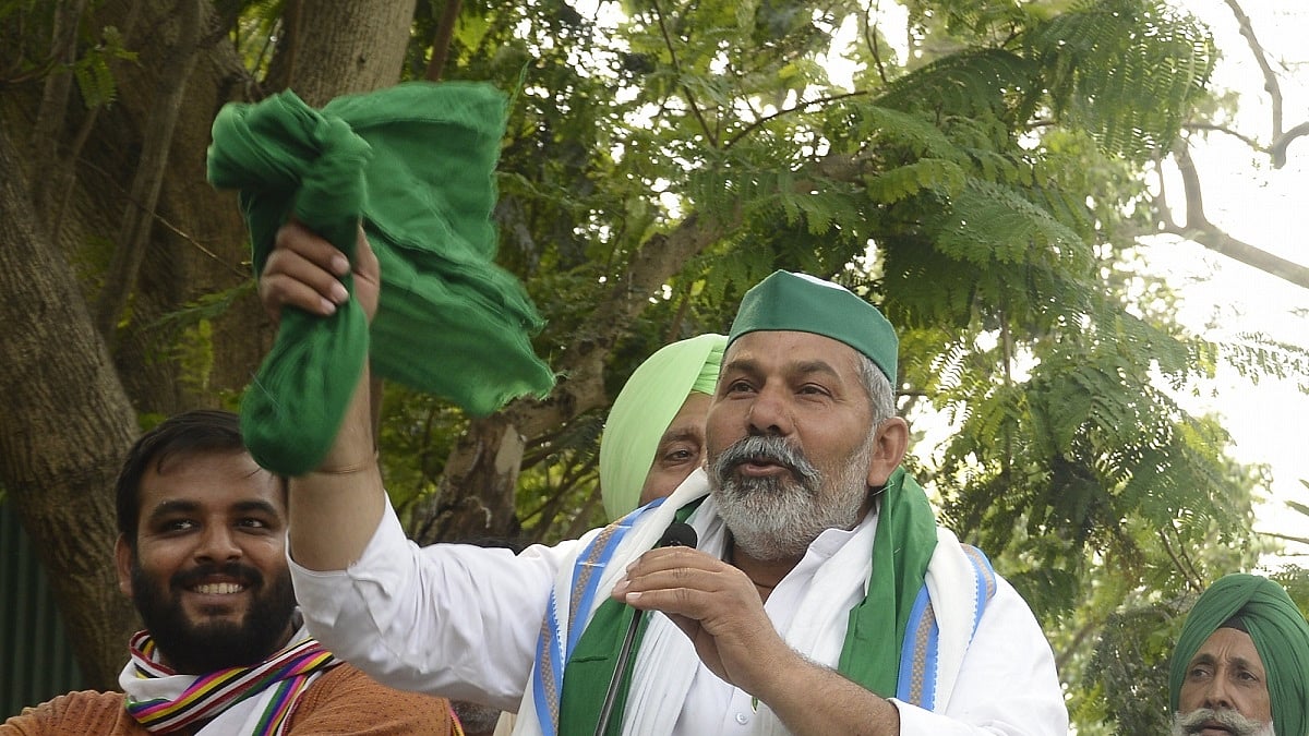 Rakesh Tikait (Photo Courtesy: IANS)
