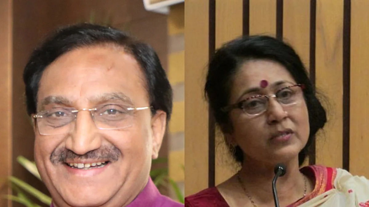 Sahitya Akademi  in Hindi: HRD min Nishank figures in final list; winner Anamika’s book not there in Akademi 