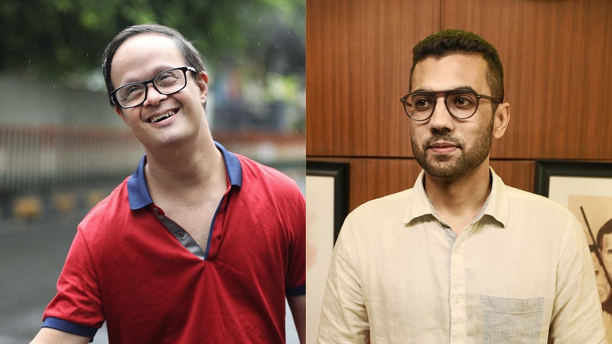Abuli Mamaji (Left) and Director Nikhil Pherwani (Right)