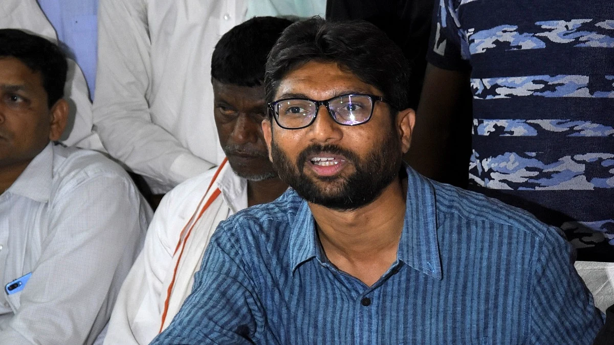 Gujarat’s Independent MLA Jignesh Mevani (File photo)