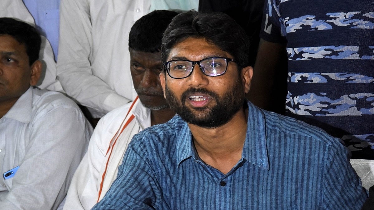 Gujarat’s Independent MLA Jignesh Mevani (File photo)