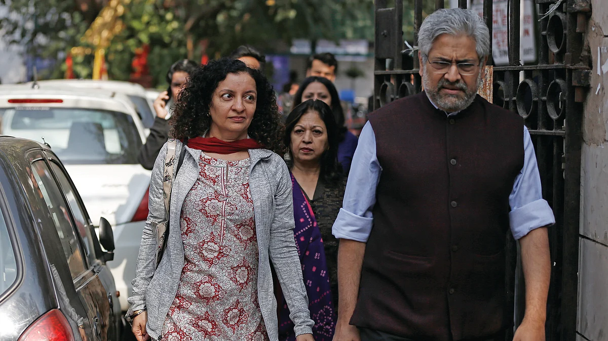 Priya Ramani at Patiala House court