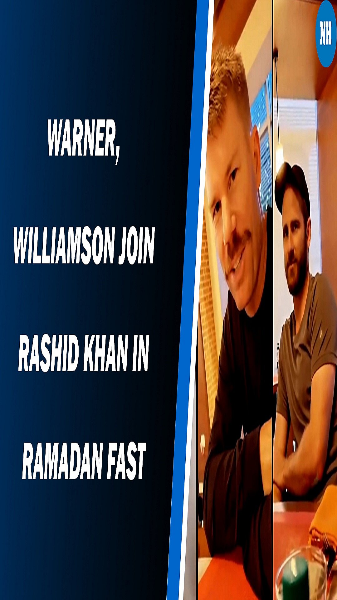Warner, Williamson Join Rashid Khan In Ramadan Fast 