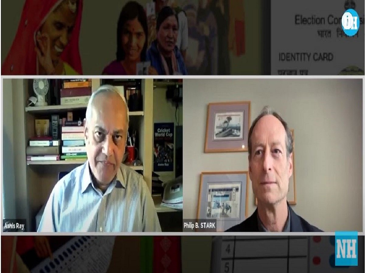 NH Exclusive: Prof Philip Stark of Berkeley speaks to Ashis Ray on Indian EVM and VVPAT 
