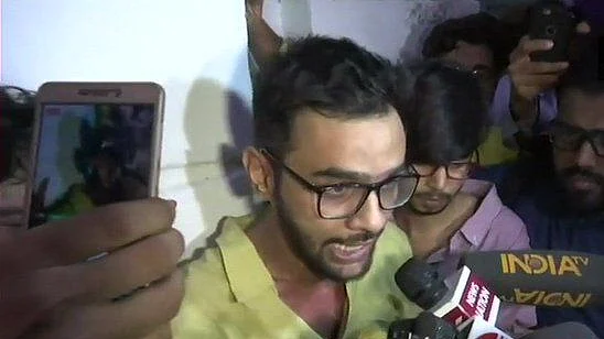 Umar Khalid (Photo Courtesy: Twitter/@ANI)