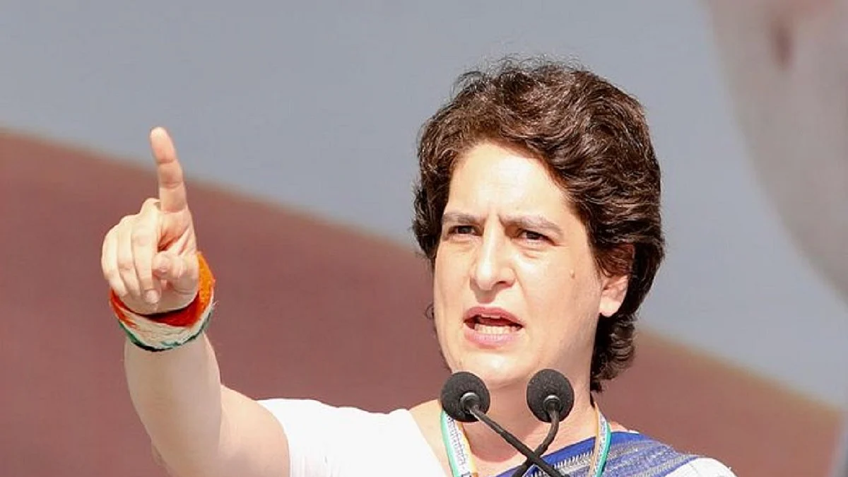 Congress General Secretary Priyanka Gandhi (Photo Courtesy: Twitter/@ians_india)