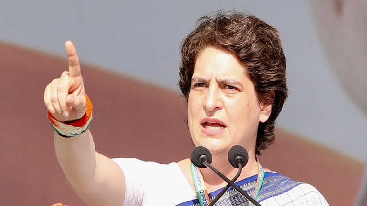 Congress General Secretary Priyanka Gandhi (Photo Courtesy: Twitter/@ians_india)