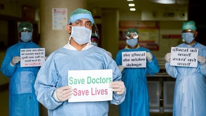 ILO report cites growing demand for treating COVID as occupational hazard, protection for health workers 