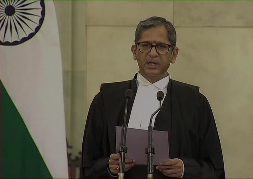 Justice NV Ramana sworn in as 48th Chief Justice of India