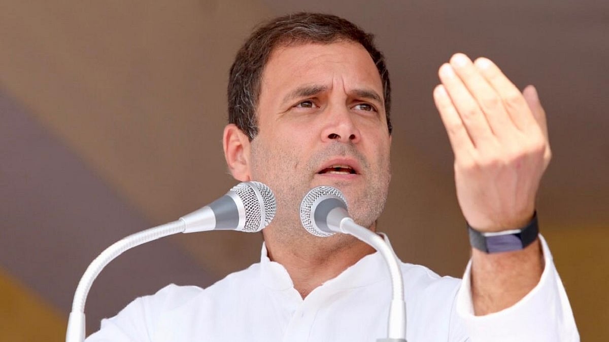 Congress leader Rahul Gandhi 