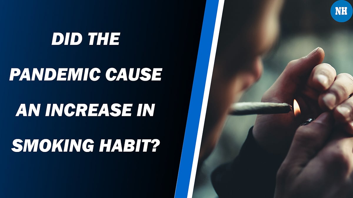 Did the Pandemic cause an increase in smoking habit? 