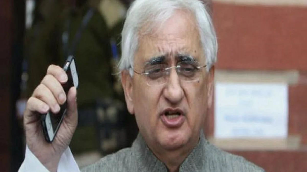 Senior Congress leader Salman Khurshid