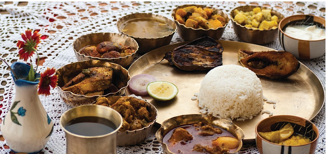 Country Captain, Mutton Birinchi & Ilish-er Ulhas