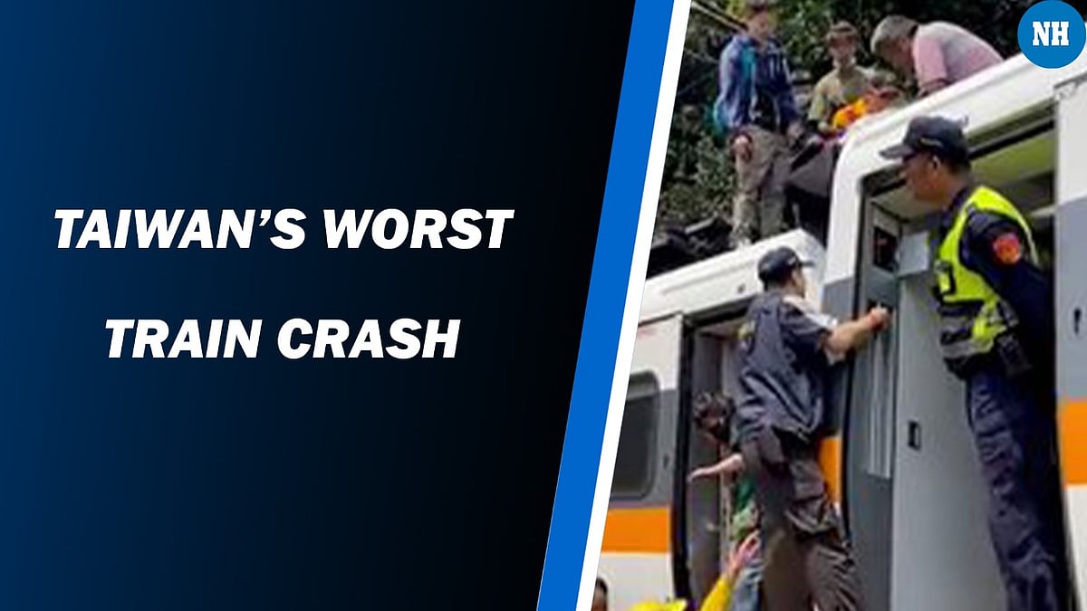  Taiwan train crash leaves 48 dead   