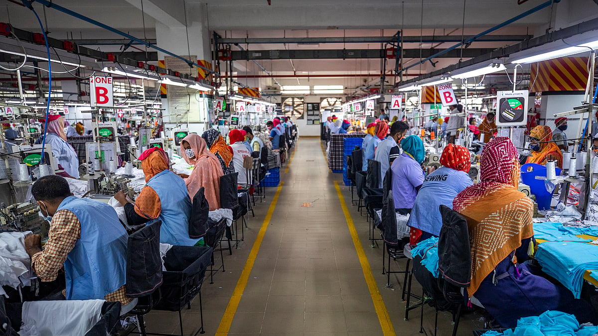 Working conditions in most of Bangladeshi garment producing factories are far from comfortable