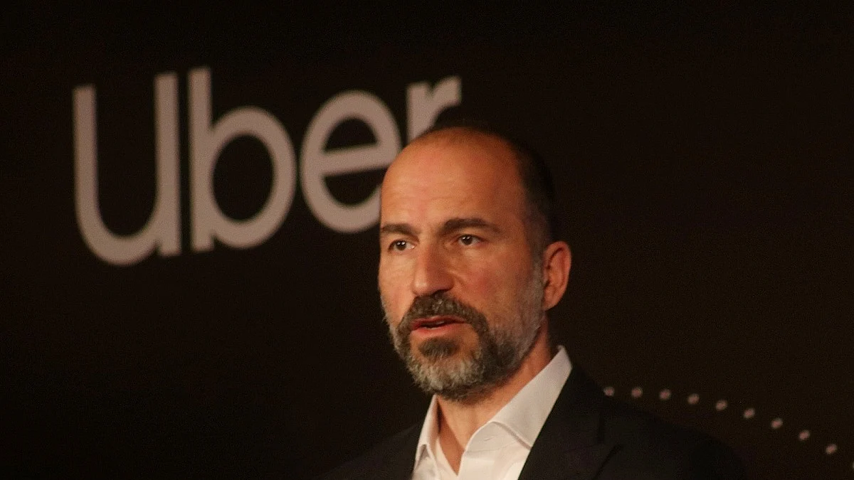 Uber CEO Dara Khosrowshahi (Photo Courtesy: IANS)