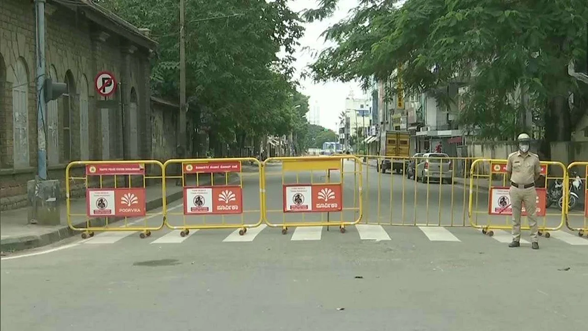 Karnataka govt announces state wide “close down” for 14 days from Tuesday night