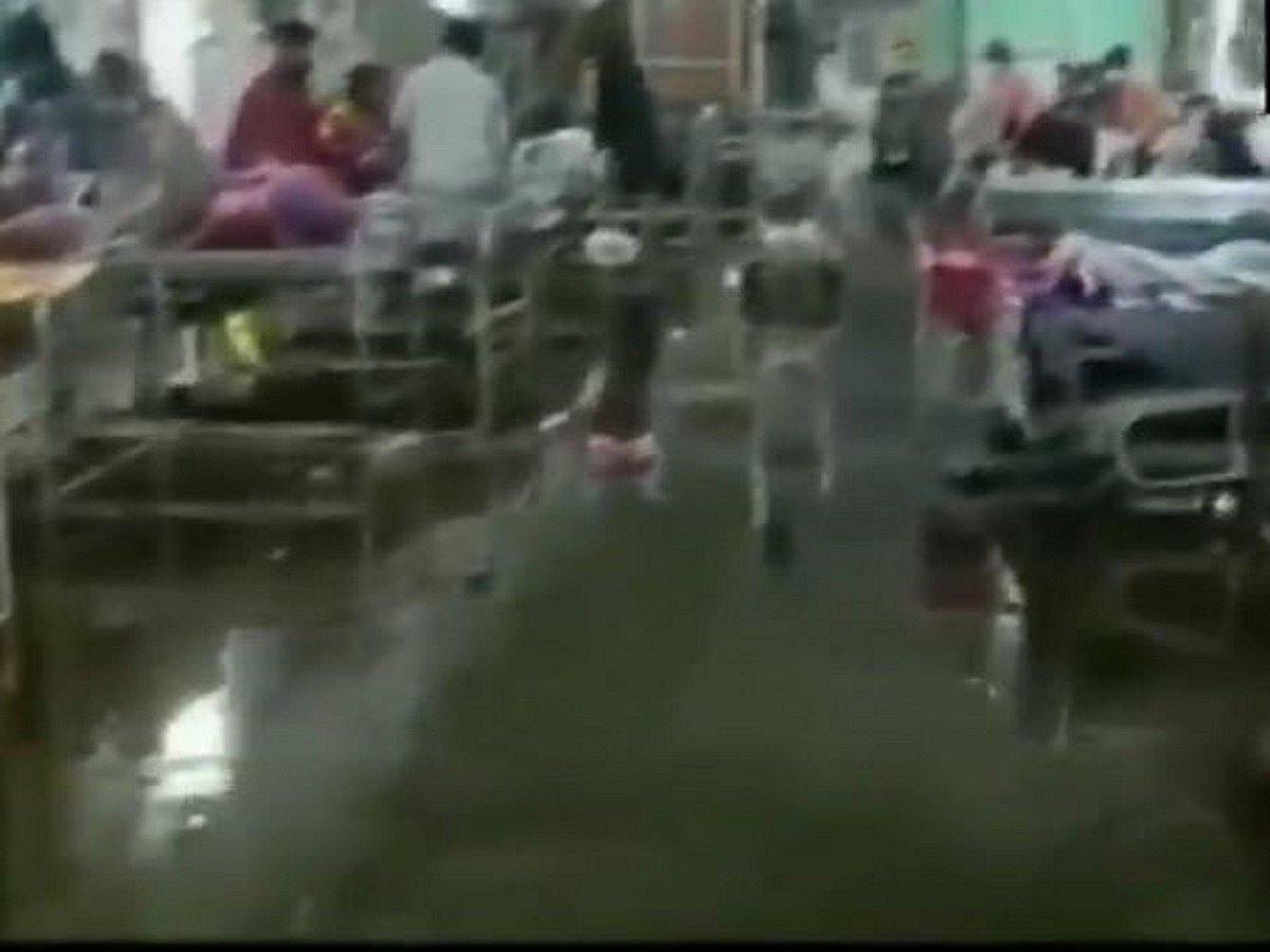 COVID patients hit as Bihar hospital waterlogged