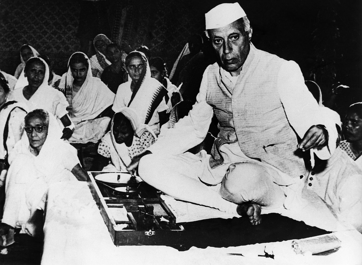 People forget Nehru struggled for freedom for 30 years, spending nine of them in jail