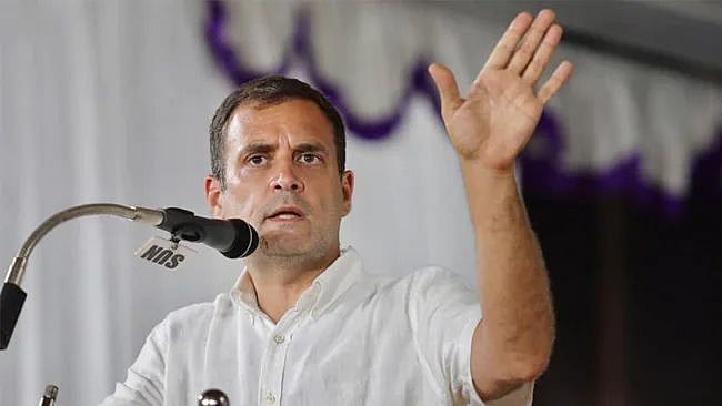 Congress leader Rahul Gandhi (File photo)