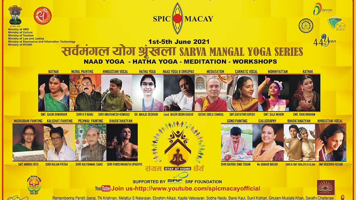 Beat the Covid blues with SPIC MACAY Yog Shivir