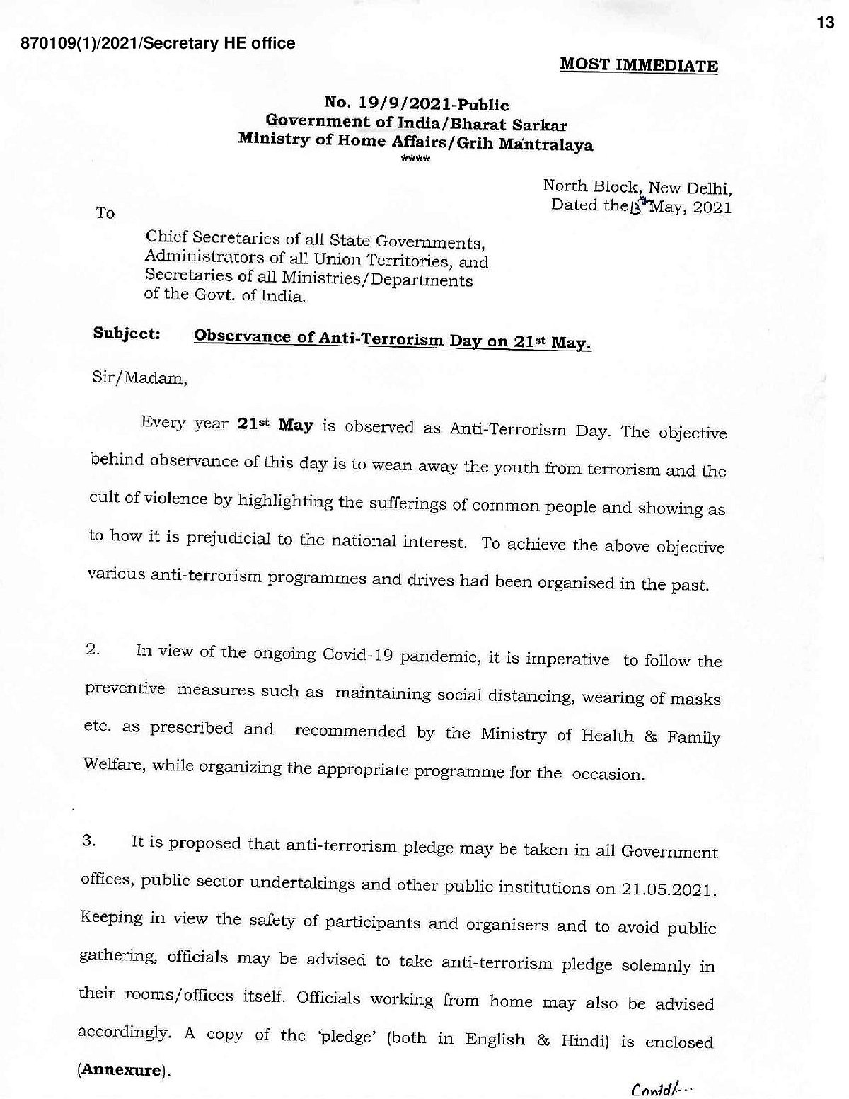 Jamia Millia Islamia University, JNU get govt note to hold anti-terrorism day event; only Jamia holds event